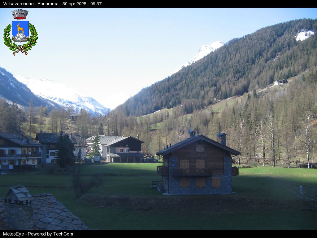 Webcam Valsavarenche - Comune di Valsavarenche